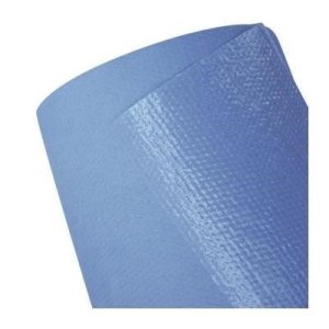 VALAROLL papierrollen geplastificeerd blauw 49cm/68m    6st