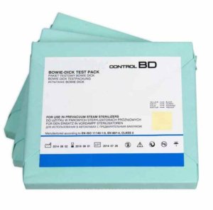 Bowie Dick test pack controle voor vacuum autoclaaf