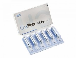 CryoPen navullingen patronen 23,5g N2O voor Cryotherapie 6st