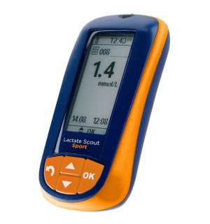 Lactate Scout sport lactaatmeter met bluetooth start kit 1st