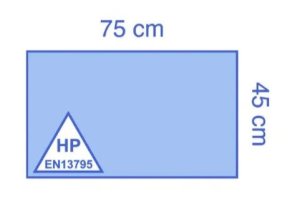 Medline OPS Essential Afdeklakens 2laags 45x75cm     80st