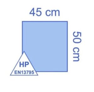 Medline OPS Essential Afdeklakens 2laags 45x50cm 100st