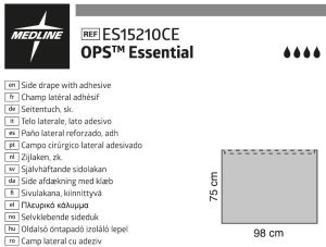Medline OPS Essential Afdeklakens zelfklevend 98x75cm 20st