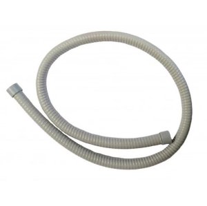 cattani afzuigdarm 17mm 150cm GRIJS incl. 2 aansluitstukken1