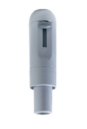 Aanzetstuk 16mm voor afzuigslang Cattani grijs 1st