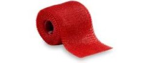 3M Scotchcast plus gipsrol glasve. 5cmx3.6m rood 82002R 10st