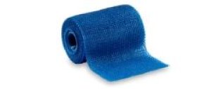 3M Scotchcast plus gipsrol glas.7.6cmx3.6m blauw 82003B 10st