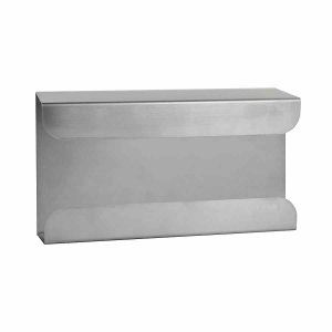 Inox dispenser handschoenen voor 1 doos         1st