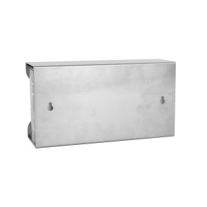 Inox dispenser handschoenen voor 1 doos         1st