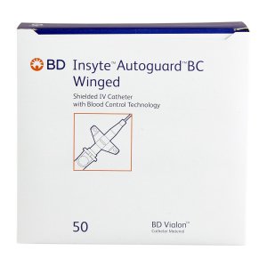 I.V. veiligheidscatheter BD Insyte autoguard BC W Grijs  1st