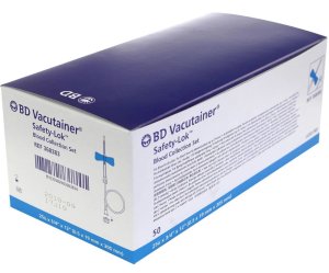 BD vacutainer Safety-Lok Blood Collection Set 25Gx305mm 50st