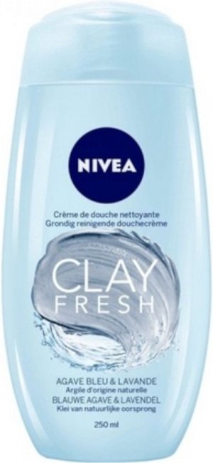 NIVEA creme clay fresh lavendel 250ml                    1st