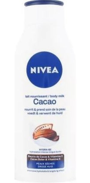 Nivea body lotion cacao milk  400ml                     1st