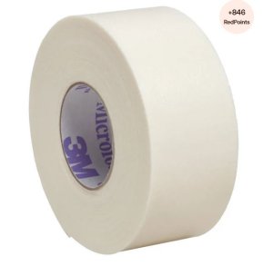 3M Microfoam surgical tape 2.5cm x 5m   per 12 rollen