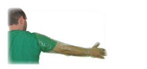 Veterinaire Handschoenen ECO GLOVES 90cm, 25u, groen   100st
