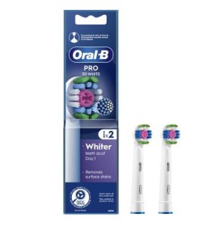 Refills borstels 3DWHITE EB18p-2  2 stuks