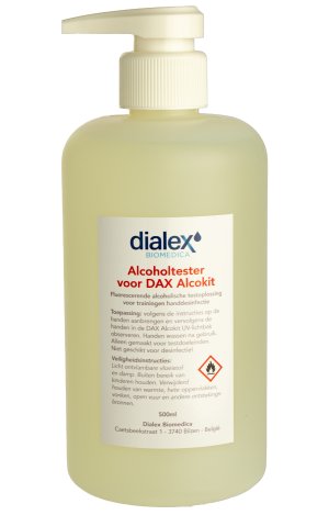 Dialex Alcohol Tester voor DAX Alcokit  500ml