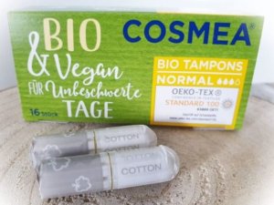 Biologisch katoenen tampons regular voor dispenser      16st