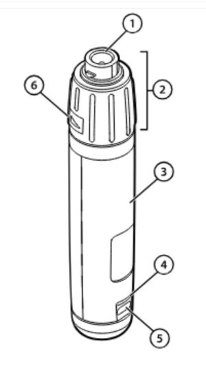 Welch Allyn Rheostaat voor batterij Li-Ions Macroview