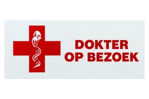 Kenteken wagen (bezoekplaat)