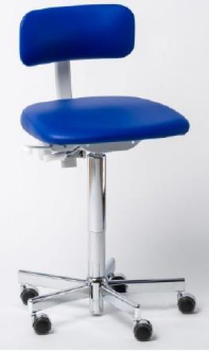 Tabouret Coburg Dentalift, op wielen, handbediend