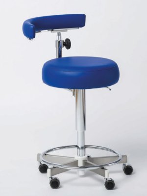 Tabouret Coburg Dentalift met ruggesteun nr 4