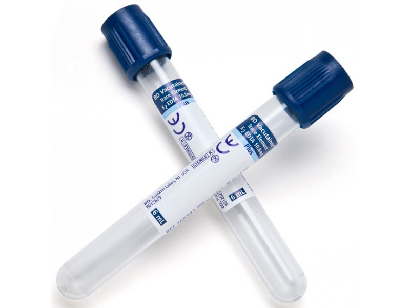 Bd Vacutainer Tubes Trace Element Determination Assortiment