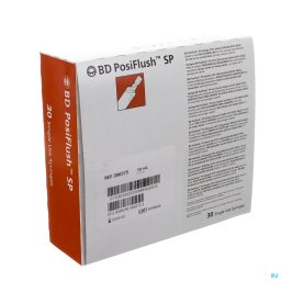 BD PosiFlush SP spuit opgevuld met 10ml Nacl 0.9%