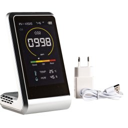 Sanobel CO2 meter met NDIR sensor batterij 2000mAh lithium