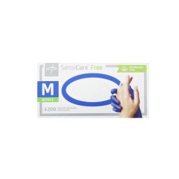 Handschoenen Medline sensicare Free nitrile blauw - Accelerator Free