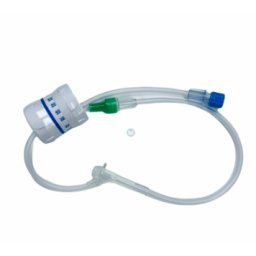 Debietregelaar voor infuus + Y bijspuitpunt + leiding 20cm + purgeerfilter