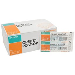Opsite Post-op transparant waterdicht folieverband